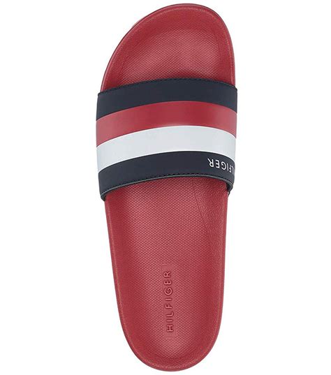 Tommy Hilfiger Rozi Red Slide | Mysportskit NG