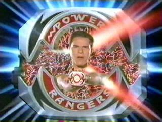 MMPR Rocky/ Red Ranger morph sequence: "It's morphin' time ...