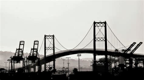 Vincent Thomas Bridge Photograph by Joseph Hollingsworth