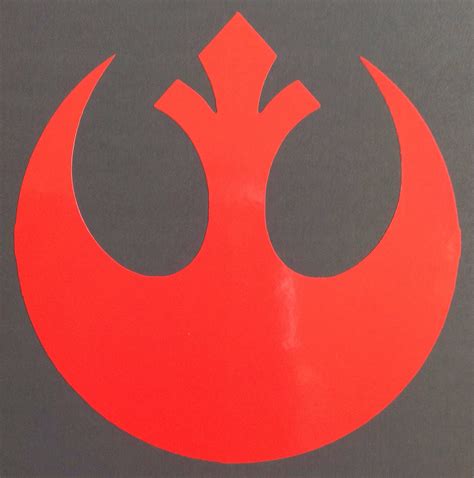 Rebel Alliance insignia from 'Star Wars' Vinyl