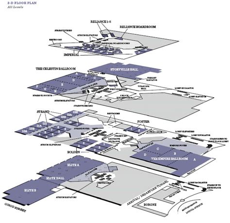 Hyatt Regency New Orleans Map - Map