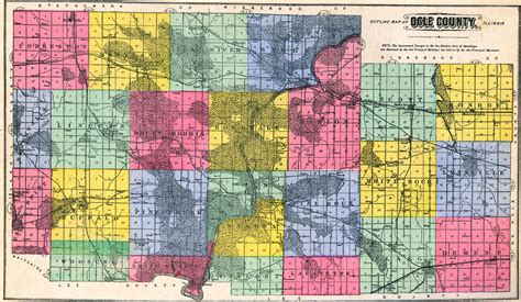 Map and Atlas of Ogle County