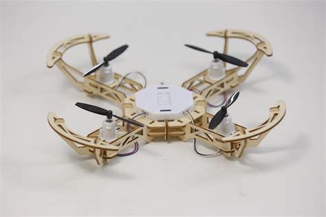 DIY drone kit lets you build your own wooden quadcopter ... and controller