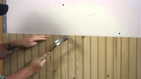 How to install wall paneling