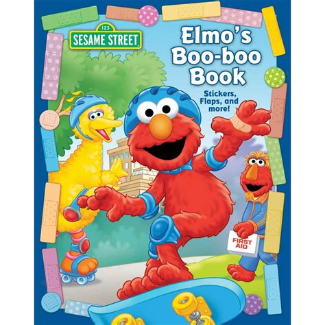 Sesame Street Elmo's Boo Boo Book - Walmart.com - Walmart.com