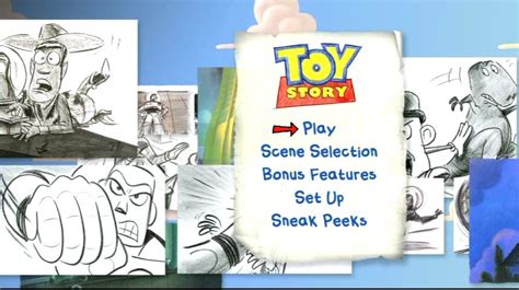 Toy Story (1995) - DVD Movie Menus