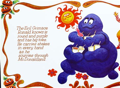 Mcdonalds Original Grimace