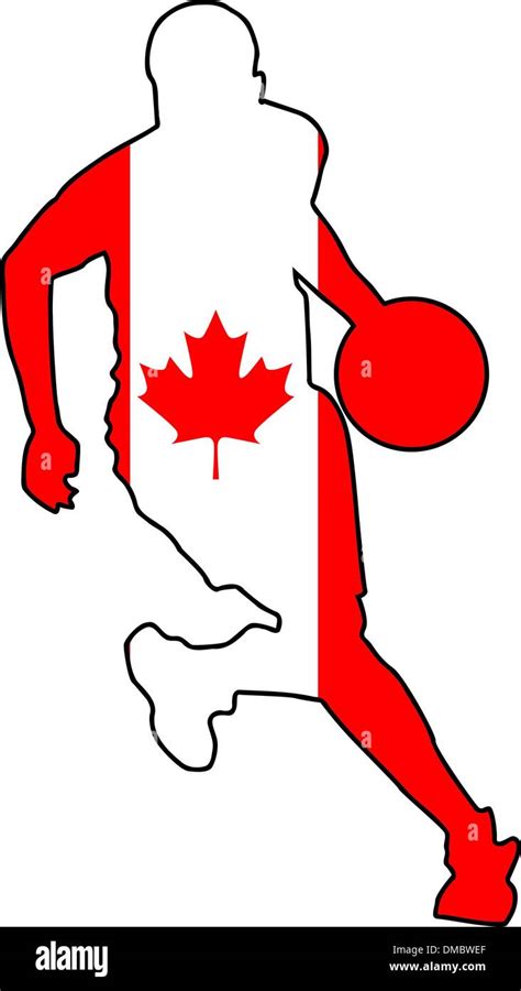 basketball colours of Canada Stock Vector Image & Art - Alamy