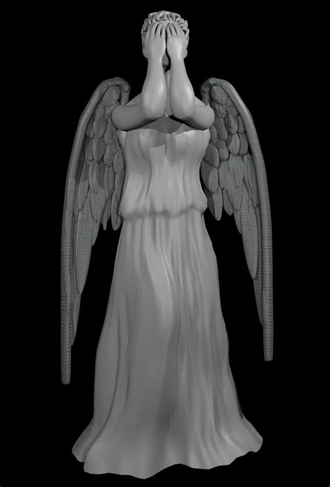 Weeping angel | Digital art, Weeping angel, Art