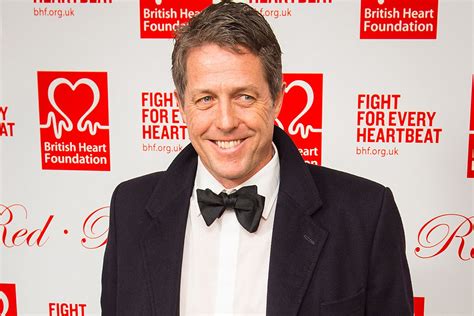 Hugh Grant looks dapper as he steps out for British Heart Foundation's ...