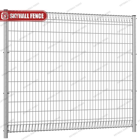 Galvanized Roll Top Fence Panels Brc Mesh Fencing for Residential Use - China Metal Fence and ...