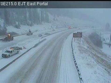 Snow shuts down I-70 at Eisenhower Tunnel