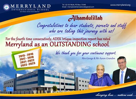 Fourth time consecutively OUTSTANDING… – Merryland International School