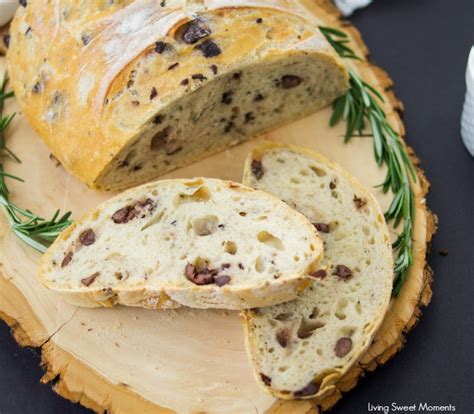 Crusty Rosemary Olive Bread Recipe - Living Sweet Moments