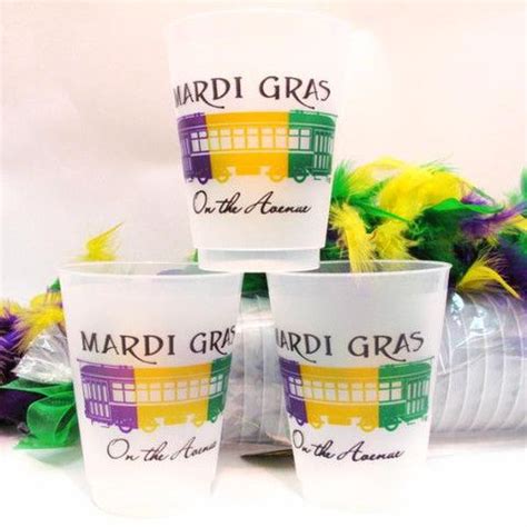 Mardi Gras On The Avenue Frost Flex Cups | Frost flex cups, Mardi gras party theme, Mardi gras party