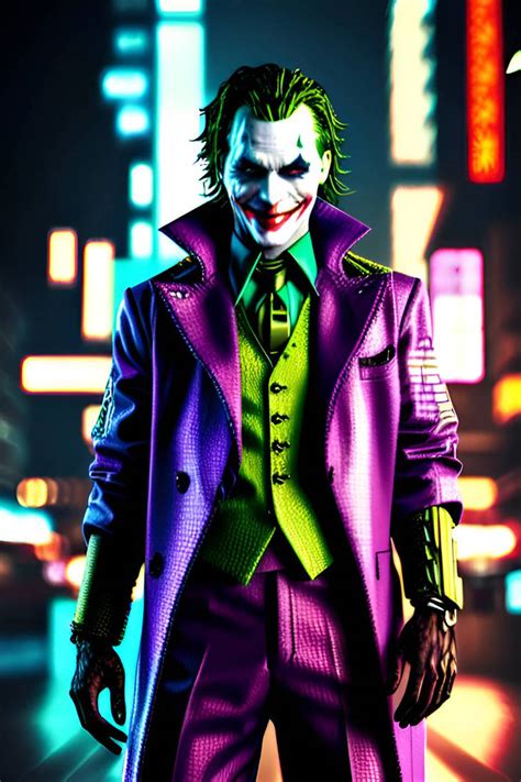 Joker Cyberpunk by ARTATTACKAI on DeviantArt