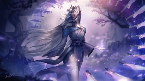 Spirit Blossom Irelia Fan art, what do yall think? (Not mine, Full ...