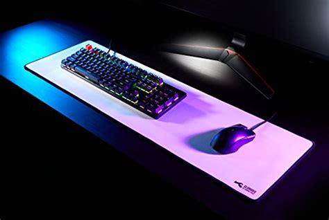 Glorious Extended White Gaming Mouse Mat/Pad - XXL Large, Wide (XLarge ...