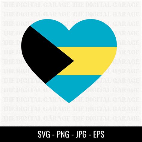 Bahamas Flag SVG PNG, Love Bahamas, Bahamas Svg, Bahamas Clipart ...