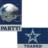 Dallas Cowboys Invitations & Thank You Notes For 8 | Party City