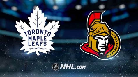 Toronto Maple Leafs vs Ottawa Senators Game Preview February 15 and an ...