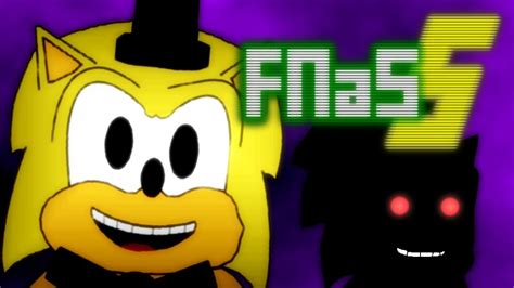 Five Nights at Sonic's 5 | Part 1 (Nights 1 + 2 + 3) | GOLDEN SONIC - YouTube