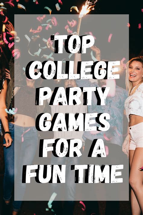 27 College Party Games (Great For Dorms!) - Fun Party Pop