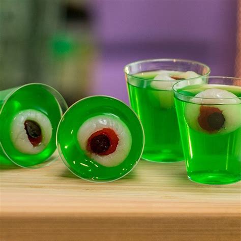 Spooky Halloween Eyeball Jello Shots