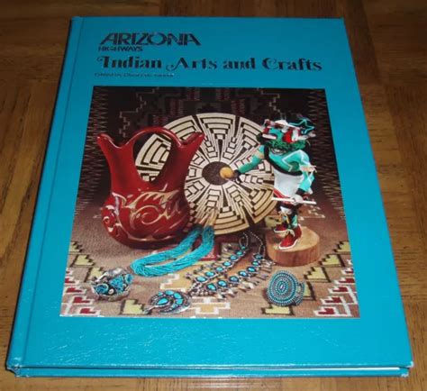 VINTAGE &INDIAN ARTS & Crafts" Book- Jewelry- Pottery- Rugs- Kachinas ...