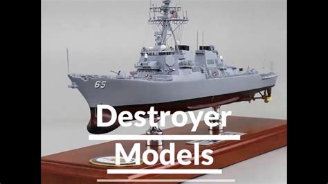 Destroyer Models Overview - YouTube