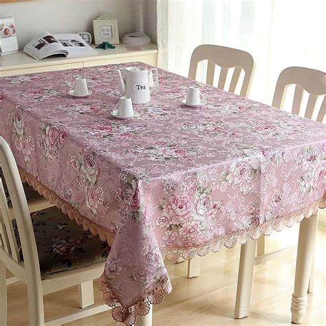 Home Kitchen Dining Tablecloth Decorations Table Cloth Rectangular Party Table Covers manteles ...