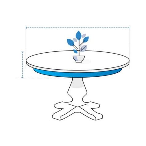 Round Table Top Covers - classy table covers for small & large tables ...