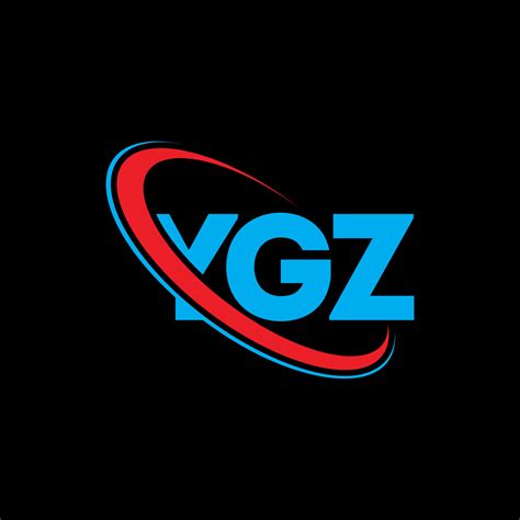 YGZ logo. YGZ letter. YGZ letter logo design. Initials YGZ logo linked with circle and uppercase ...