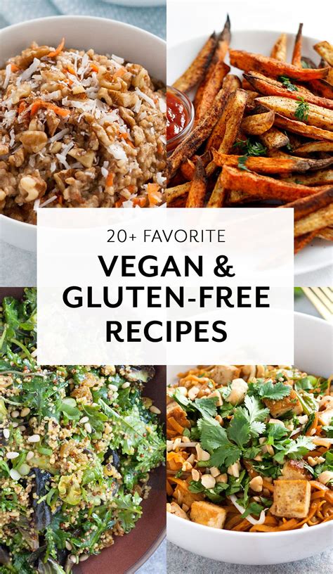 Delicious Gluten-free and Vegan Recipes