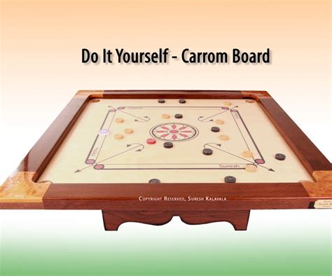 How to Make Your Own (DIY) Carrom Board - Indian Board Game - Instructables