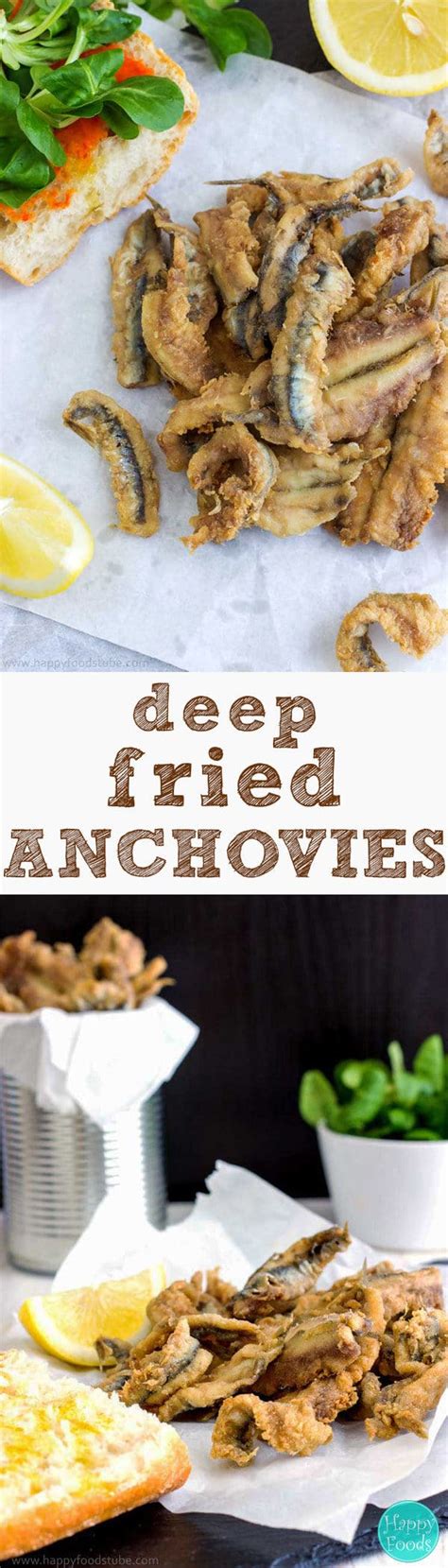 Deep Fried Anchovies Recipe - Happy Foods Tube