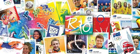 Olympic Games stamps look back - Australia Post