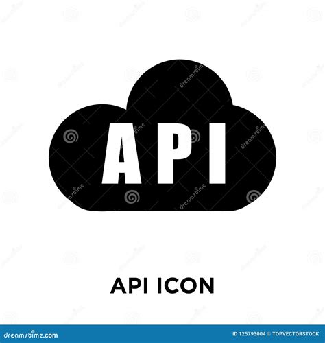 Api Icon Vector Isolated on White Background, Logo Concept of Ap Stock Vector - Illustration of ...