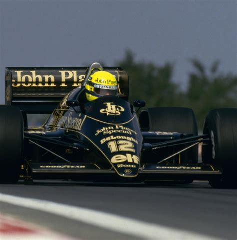 Lotus 97T Renault V6 Turbo F1 race car driven by Ayrton Senna in 1985, part 1985 | Vehicles