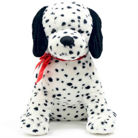 Large Dalmatian Puppy Dog Plush Toy with Red Bow 24" - Walmart.com - Walmart.com