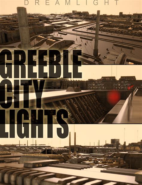 Greeble City Lights | Daz 3D