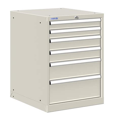 POLSTORE Heavy Duty Steel Tool Storage Cabinet 6 drawer