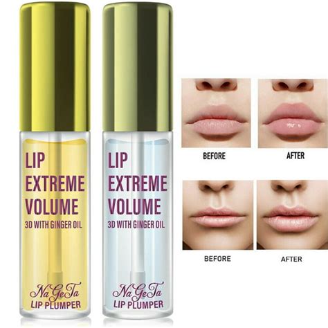 Lip Plumper Gloss Kit - Instant Volumising Lip Pump Enhancer Fuller Thicker Moist - Walmart.com ...