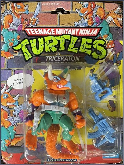 Triceraton - Teenage Mutant Ninja Turtles - 1990 - Basic Figures - Playmates Action Figure