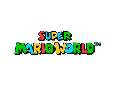 Super Mario World Logo PNG Images Transparent Background | PNG Play