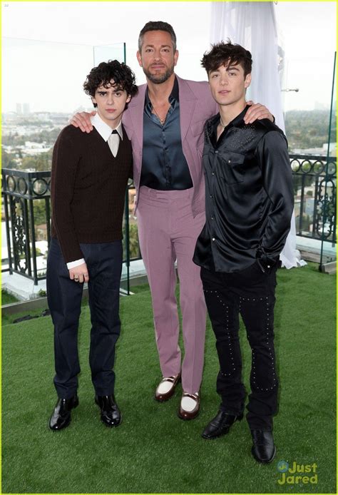 Full Sized Photo of asher angel jack dylan grazer rachel zegler promote shazam sequel 31 | Asher ...