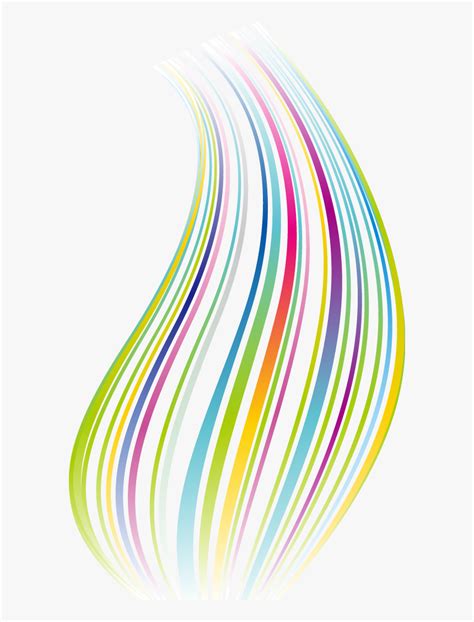 Abstract Rainbow Lines Png Download - Rainbow Vector Abstract Png, Transparent Png , Transparent ...