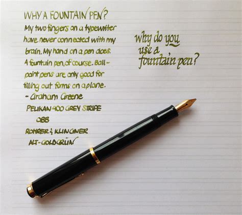 GoPens.com | Handwritten Post – Why A Fountain Pen?