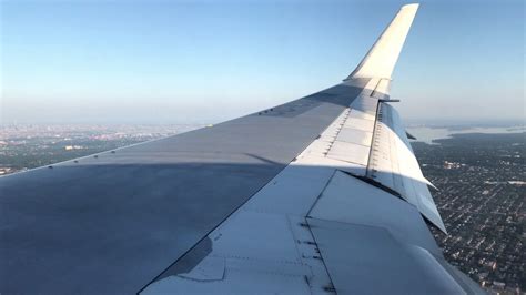 LAN 767 HD Wing View JFK Landing - YouTube