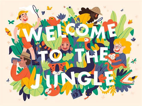 Welcome to the jungle on Behance